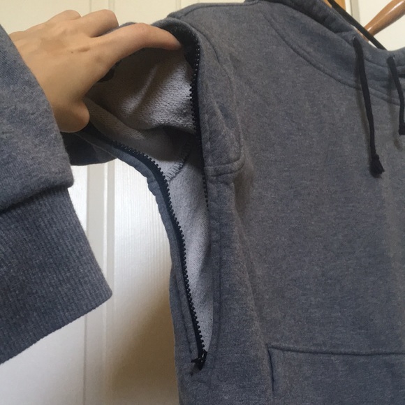 bycorpus Grey heather hoodie basic heavyweight m - Picture 4 of 5